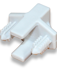 Clip PA f/longitudinal support egg channel PP